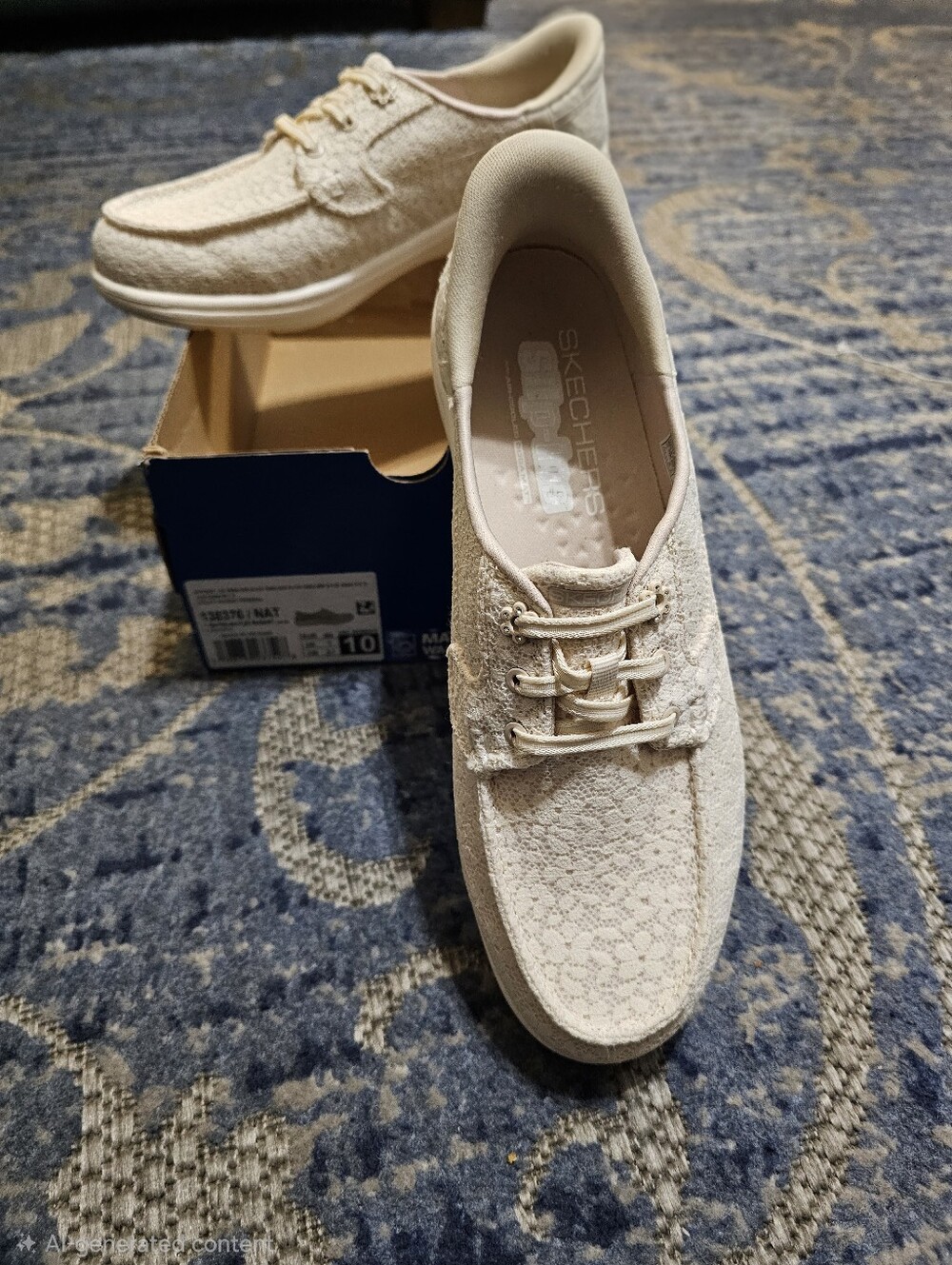 ✨ NWT Skechers Slip-ins Flex Radiant Cream Shoes Women’s Size 10